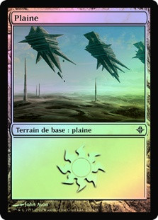Plains (#230)
Rise of the Eldrazi (Foil) - French
Single
Magic The Gathering