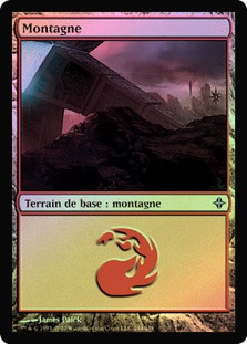 Mountain (#244)
Rise of the Eldrazi (Foil) - French
Single
Magic The Gathering