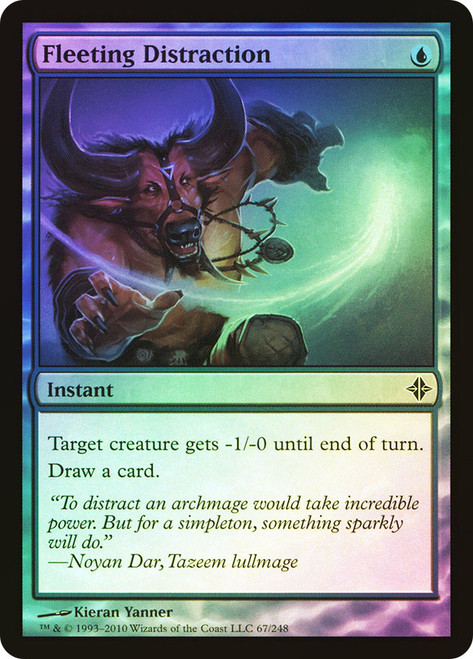 Fleeting Distraction\nRise of the Eldrazi\nSingle\nMagic The Gathering