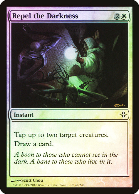 Repel the Darkness\nRise of the Eldrazi\nSingle\nMagic The Gathering
