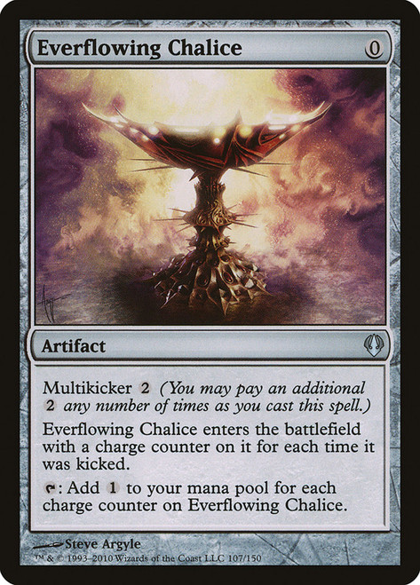 Everflowing Chalice\nArchenemy: 2010 Edition\nSingle\nMagic The Gathering