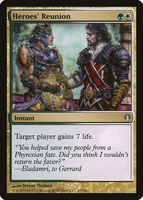 Heroes' Reunion\nArchenemy: 2010 Edition\nSingle\nMagic The Gathering