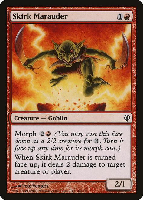 Skirk Marauder\nArchenemy: 2010 Edition\nSingle\nMagic The Gathering
