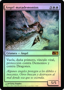 Baneslayer Angel
Magic 2011 Core Set (Foil) - Spanish
Single
Magic The Gathering