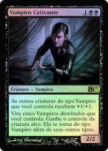 Captivating Vampire
Magic 2011 Core Set (Foil) - Portuguese
Single
Magic The Gathering