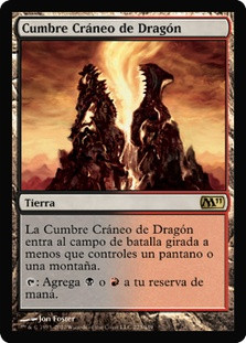 Dragonskull Summit
Magic 2011 Core Set - Spanish
Single
Magic The Gathering