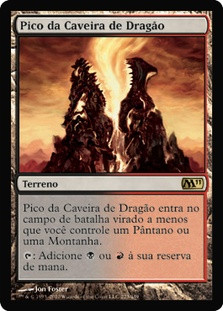 Dragonskull Summit
Magic 2011 Core Set - Portuguese
Single
Magic The Gathering