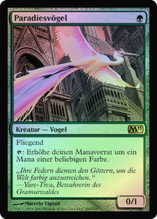 Birds of Paradise
Magic 2011 Core Set (Foil) - German
Single
Magic The Gathering