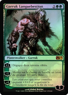 Garruk Wildspeaker
Magic 2011 Core Set (Foil) - French
Single
Magic The Gathering