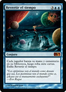 Time Reversal
Magic 2011 Core Set - Spanish
Single
Magic The Gathering