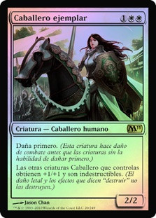 Knight Exemplar
Magic 2011 Core Set (Foil) - Spanish
Single
Magic The Gathering