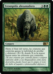 Overwhelming Stampede
Magic 2011 Core Set - Spanish
Single
Magic The Gathering