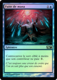 Mana Leak
Magic 2011 Core Set (Foil) - French
Single
Magic The Gathering