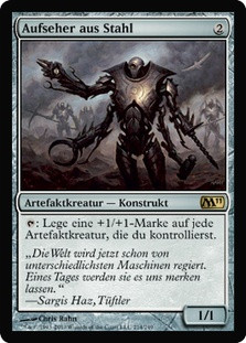 Steel Overseer
Magic 2011 Core Set - German
Single
Magic The Gathering