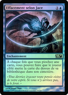 Jace's Erasure
Magic 2011 Core Set (Foil) - French
Single
Magic The Gathering