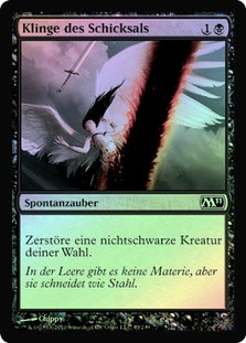 Doom Blade
Magic 2011 Core Set (Foil) - German
Single
Magic The Gathering