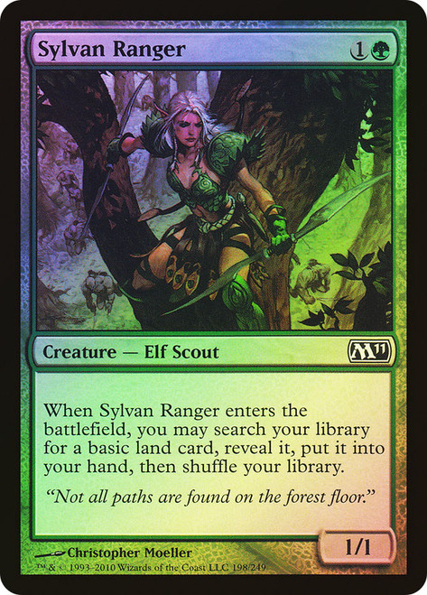 Sylvan Ranger\nMagic 2011 Core Set\nSingle\nMagic The Gathering