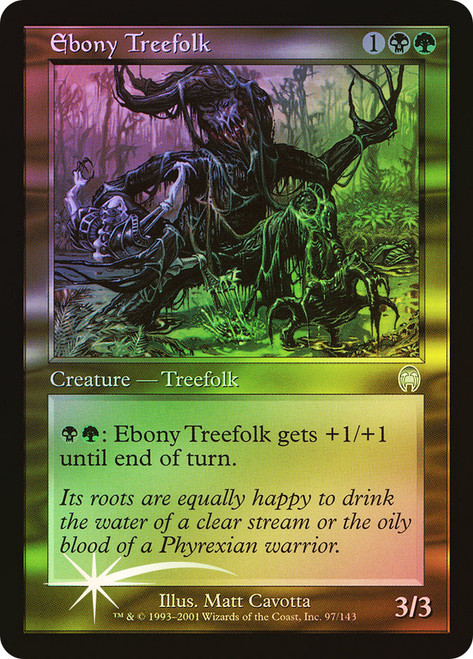 Ebony Treefolk\nApocalypse\nSingle\nMagic The Gathering