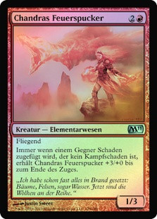 Chandra's Spitfire
Magic 2011 Core Set (Foil) - German
Single
Magic The Gathering