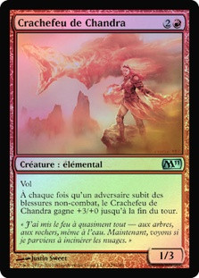 Chandra's Spitfire
Magic 2011 Core Set (Foil) - French
Single
Magic The Gathering