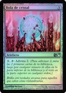 Crystal Ball
Magic 2011 Core Set (Foil) - Spanish
Single
Magic The Gathering