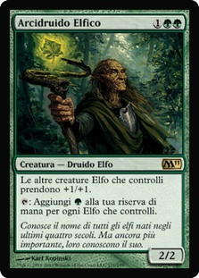Elvish Archdruid
Magic 2011 Core Set - Italian
Single
Magic The Gathering