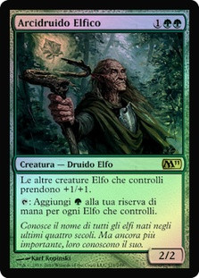 Elvish Archdruid
Magic 2011 Core Set (Foil) - Italian
Single
Magic The Gathering