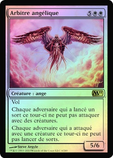 Angelic Arbiter
Magic 2011 Core Set (Foil) - French
Single
Magic The Gathering