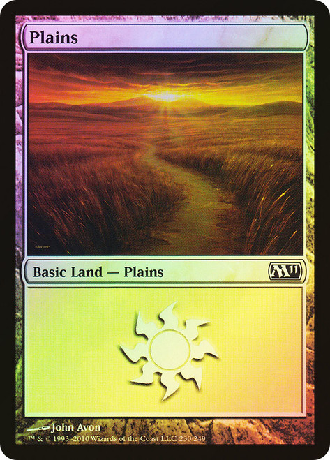 Plains (#230)\nMagic 2011 Core Set\nSingle\nMagic The Gathering