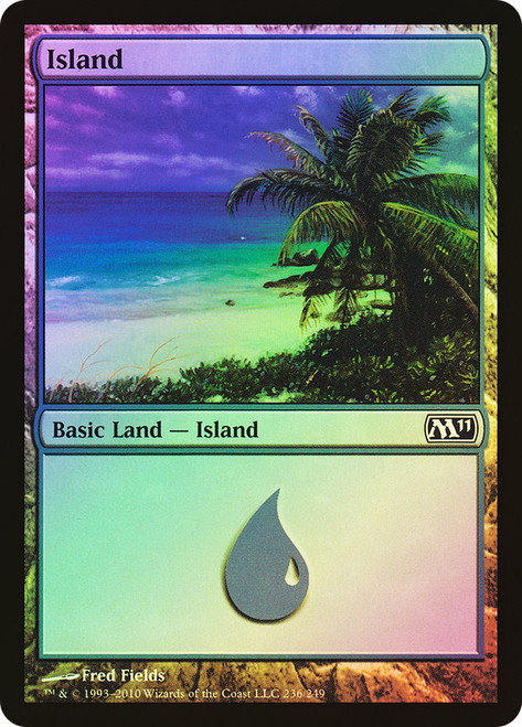 Island (#236)\nMagic 2011 Core Set\nSingle\nMagic The Gathering