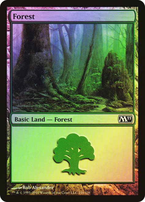 Forest (#246)\nMagic 2011 Core Set\nSingle\nMagic The Gathering
