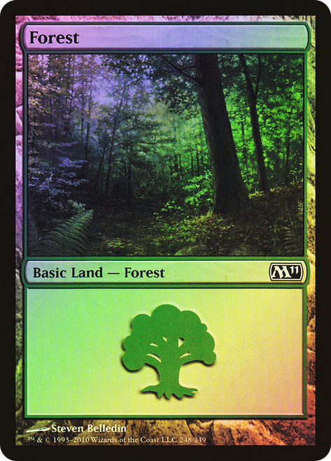Forest (#248)\nMagic 2011 Core Set\nSingle\nMagic The Gathering