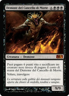 Demon of Death's Gate
Magic 2011 Core Set - Italian
Single
Magic The Gathering