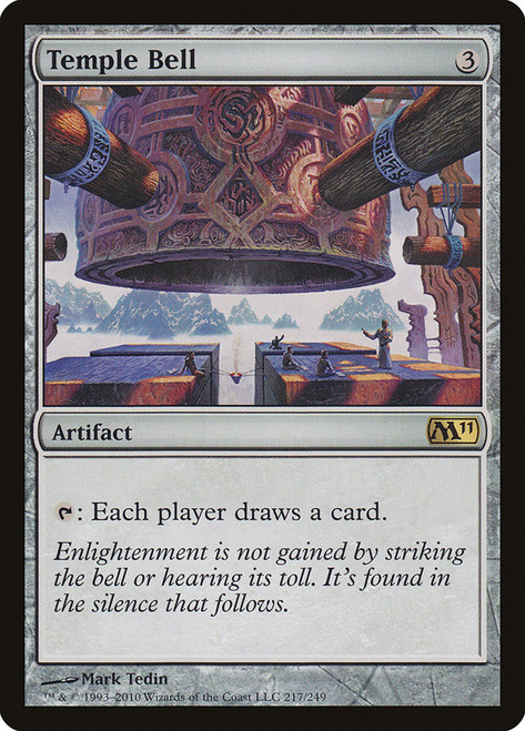 Temple Bell\nMagic 2011 Core Set\nSingle\nMagic The Gathering