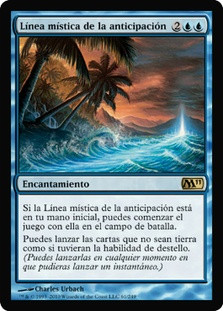 Leyline of Anticipation
Magic 2011 Core Set - Spanish
Single
Magic The Gathering