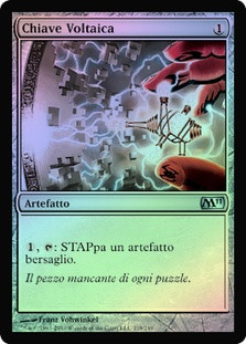 Voltaic Key
Magic 2011 Core Set (Foil) - Italian
Single
Magic The Gathering
