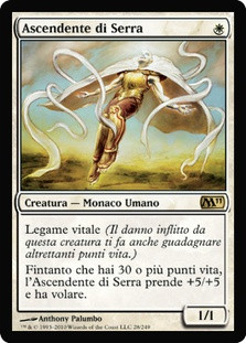 Serra Ascendant
Magic 2011 Core Set - Italian
Single
Magic The Gathering