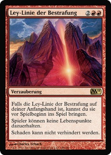 Leyline of Punishment
Magic 2011 Core Set - German
Single
Magic The Gathering