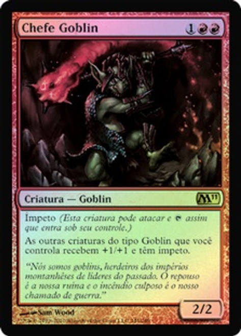 Goblin Chieftain
Magic 2011 Core Set (Foil) - Portuguese
Single
Magic The Gathering