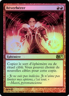 Reverberate
Magic 2011 Core Set (Foil) - French
Single
Magic The Gathering