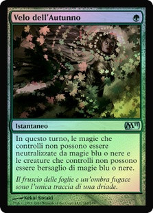 Autumn's Veil
Magic 2011 Core Set (Foil) - Italian
Single
Magic The Gathering