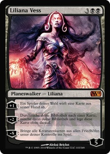 Liliana Vess
Magic 2011 Core Set - German
Single
Magic The Gathering