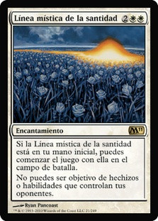 Leyline of Sanctity
Magic 2011 Core Set - Spanish
Single
Magic The Gathering