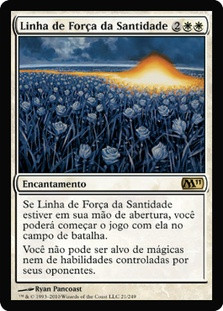 Leyline of Sanctity
Magic 2011 Core Set - Portuguese
Single
Magic The Gathering