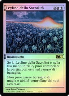 Leyline of Sanctity
Magic 2011 Core Set (Foil) - Italian
Single
Magic The Gathering