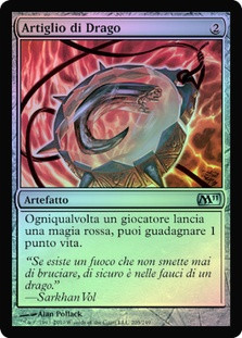 Dragon's Claw
Magic 2011 Core Set (Foil) - Italian
Single
Magic The Gathering