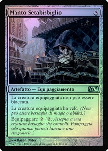 Whispersilk Cloak
Magic 2011 Core Set (Foil) - Italian
Single
Magic The Gathering