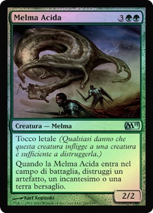 Acidic Slime
Magic 2011 Core Set (Foil) - Italian
Single
Magic The Gathering