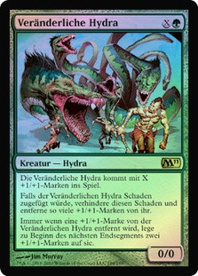 Protean Hydra
Magic 2011 Core Set (Foil) - German
Single
Magic The Gathering