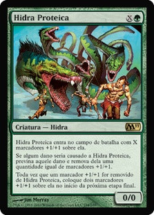 Protean Hydra
Magic 2011 Core Set - Portuguese
Single
Magic The Gathering